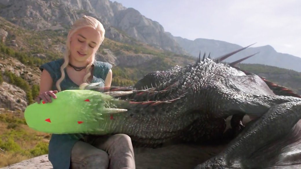 Создание компьютерного дракона Дейнерис. Источник: HBO