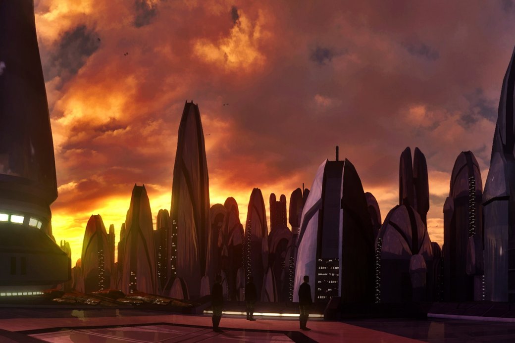 Скриншот из игры Star Wars: Knights of the Old Republic

Источник: LucasArts