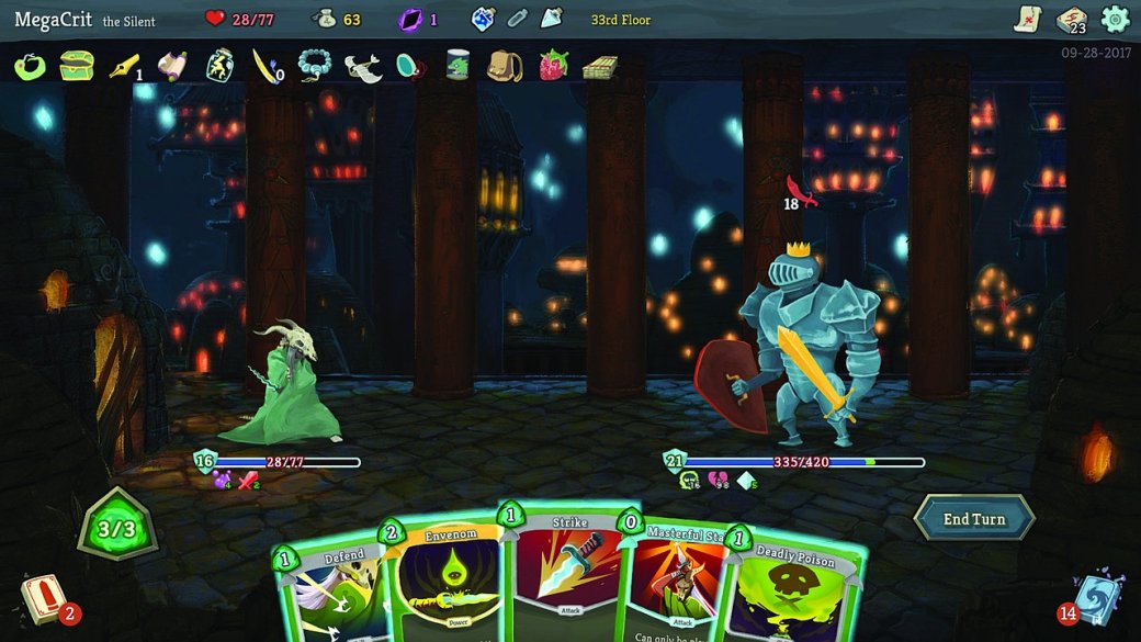 Slay the Spire. Кадр: Mega Crit