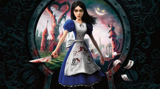 Модель показала горячий косплей на Алису из Alice: Madness Returns