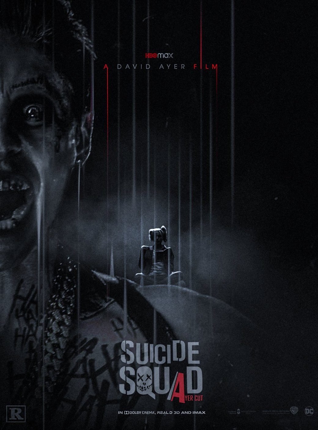 Галерея BossLogic нарисовал крутые постеры для режиссерской версии «Отряда самоубийц» - 4 фото
