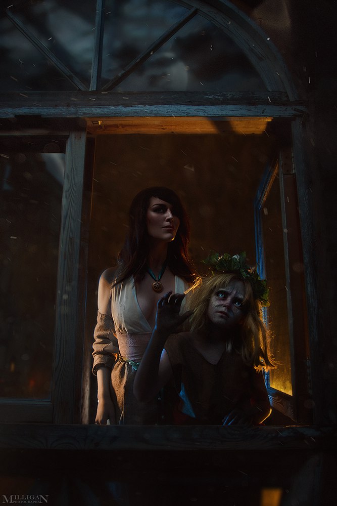 Косплей дня: онейромантка Корина Тилли и прибожек Сара из игры The Witcher 3: Wild Hunt — фото 6