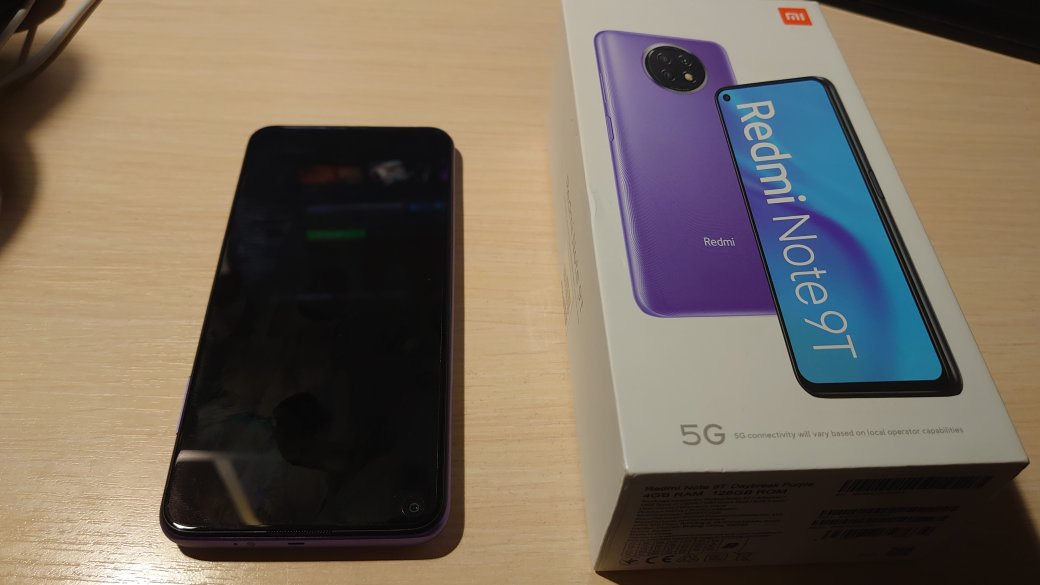 Обзор Redmi Note 9T. Доступный 5G-смартфон с NFC — фото 7