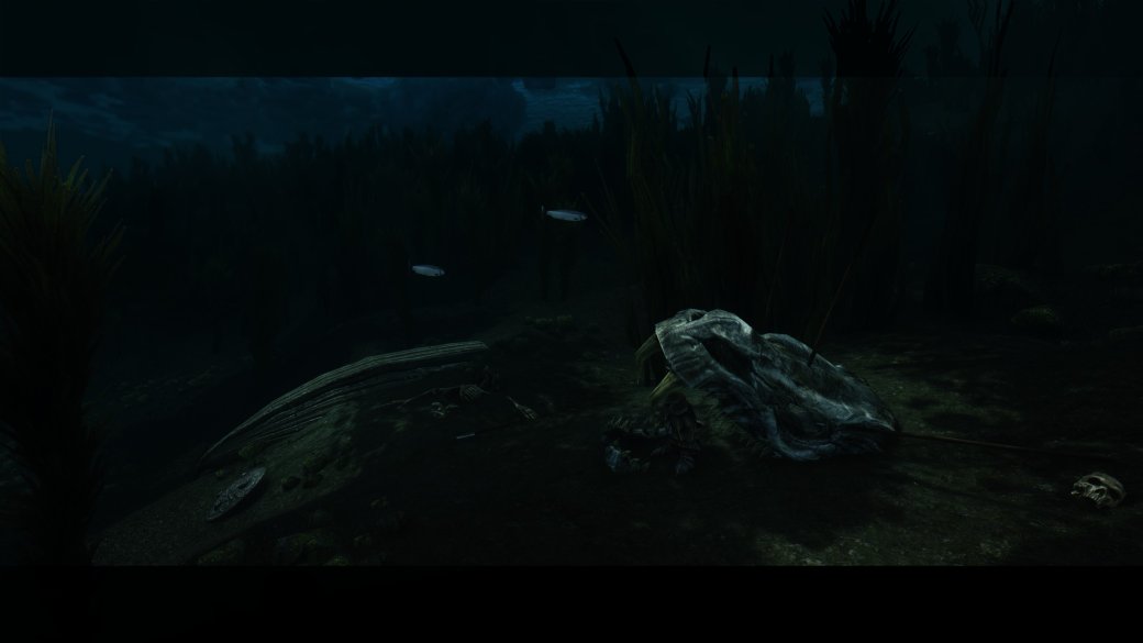 Галерея Новый мод для Skyrim значительно улучшает подводный мир игры. Теперь есть причины нырять на дно - 5 фото