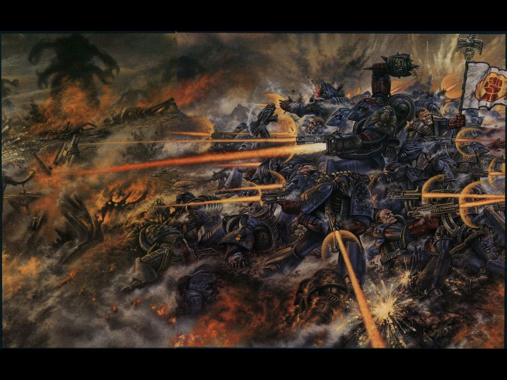Галерея Комиксы по Warhammer 40 000 покажут борьбу десанта с ксеносами - 3 фото