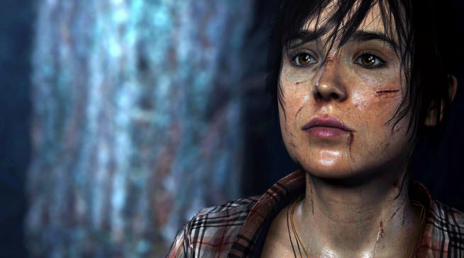 Джоди, центральный персонаж игры Beyond: Two Souls, озвучена Эллен Пейдж.