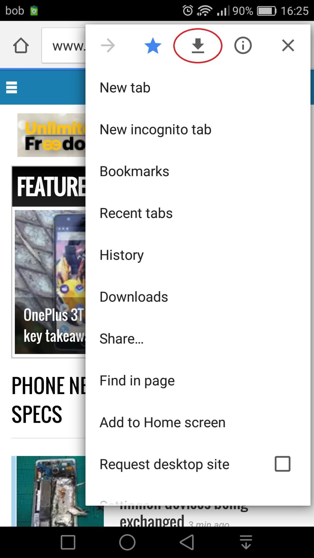 Галерея Как сохранить страницы и веб-контент в Google Chrome для Android - 4 фото