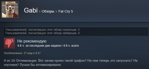 «Заслуживает своих денег»: отзывы пользователей Steam о Far Cry 5 — фото 18