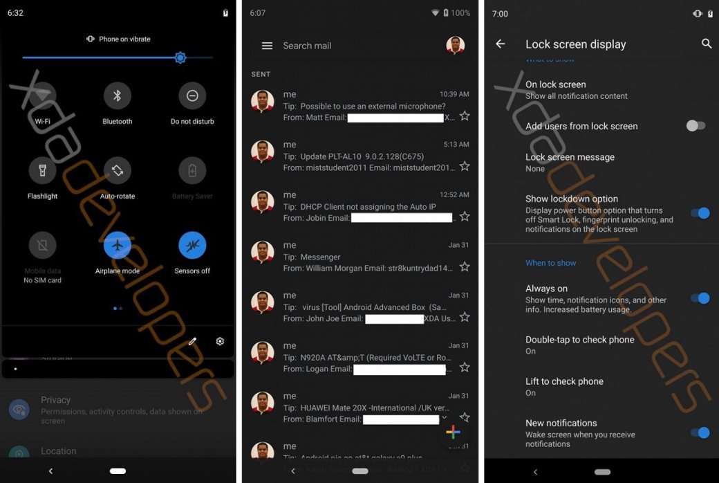Так будет выглядеть ночной режим Dark Mode в Android Q — фото 4