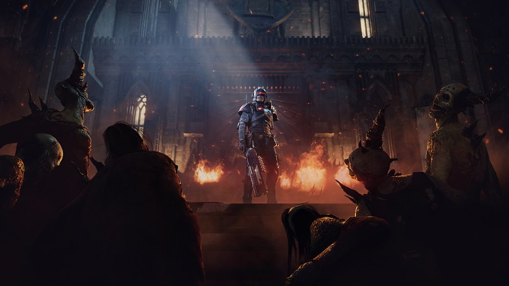 Галерея Warhammer 40000: Darktide в июне получит новый класс с кибер-псом и оружием - 3 фото