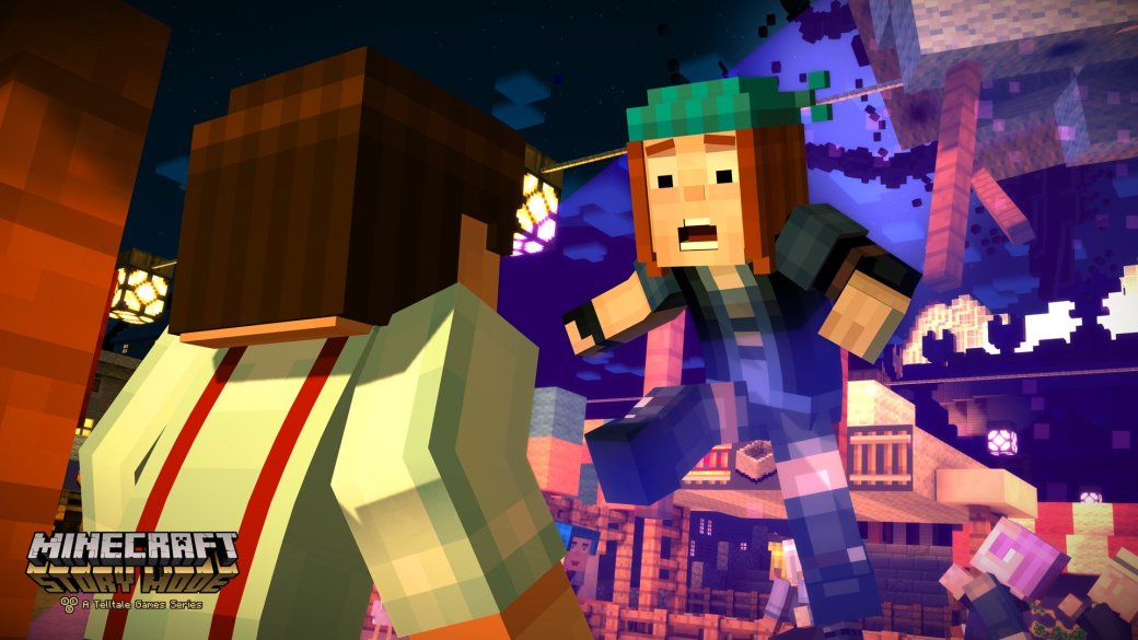 Галерея В Minecraft: Story Mode есть верстаки и выбор внешности главного героя - 6 фото