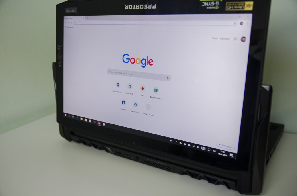 Ноутбук-трансформер за 369 000 Р: Acer Predator Triton 900 — фото 8