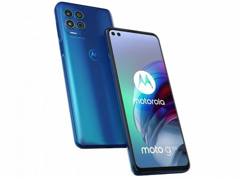 Motorola представила Moto G100 — флагманский долгожитель с двойной селфи-камерой — фото 1