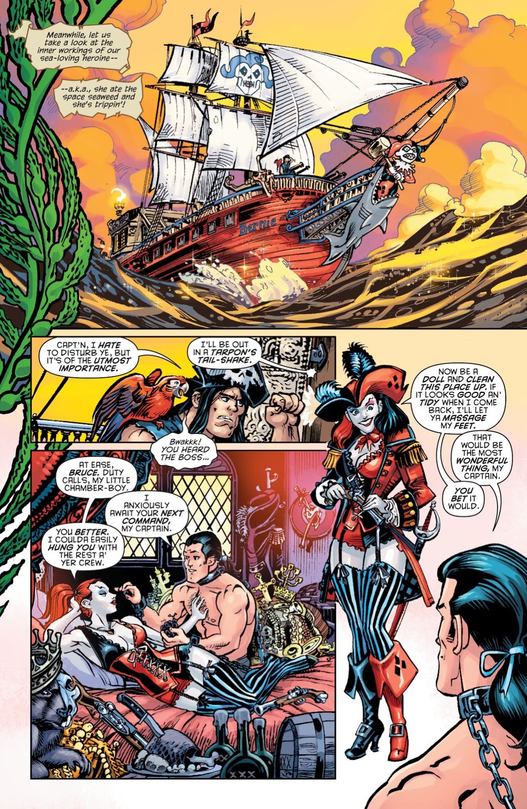 Галерея Галерея. Супергерои Marvel и DC в виде пиратов: Бэтмен, Дэдпул, Существо и другие - 3 фото