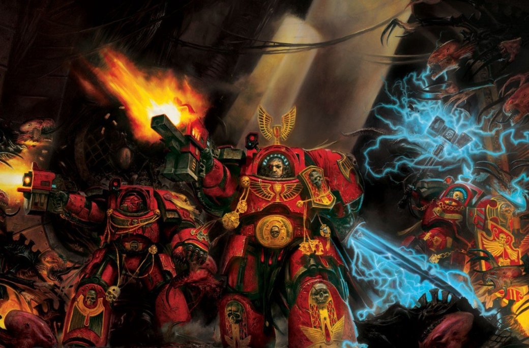 Обложка оригинальной настольной игры SpaceHulk