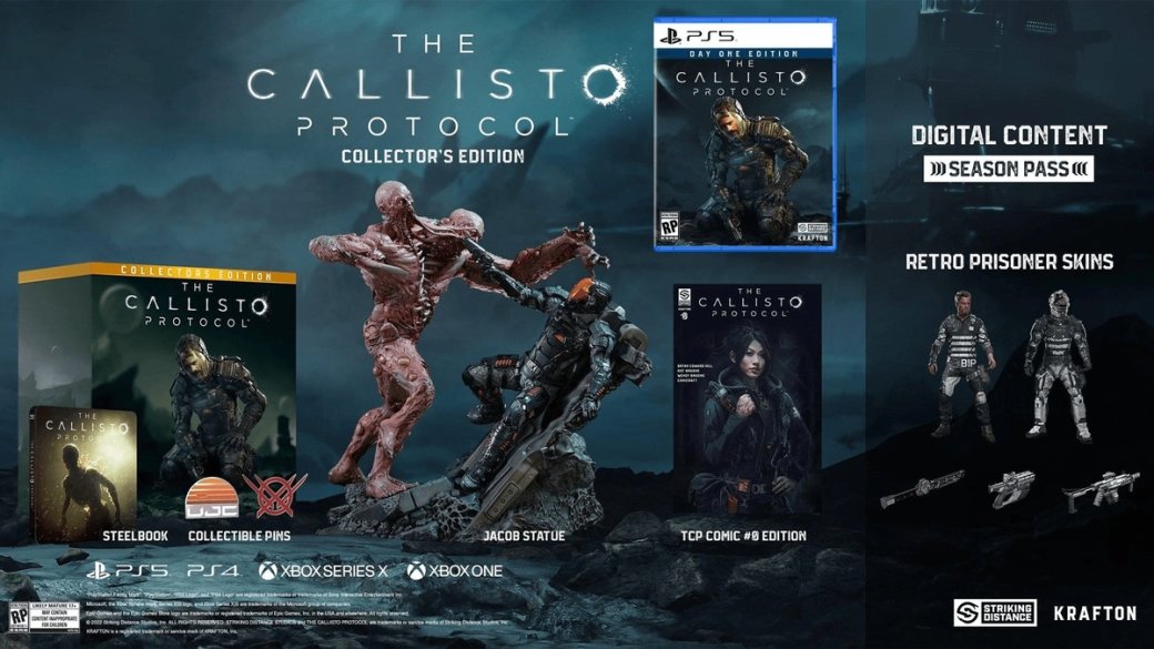 Глен Скофилд показал фигурку из коллекционного издания The Callisto Protocol — фото 1