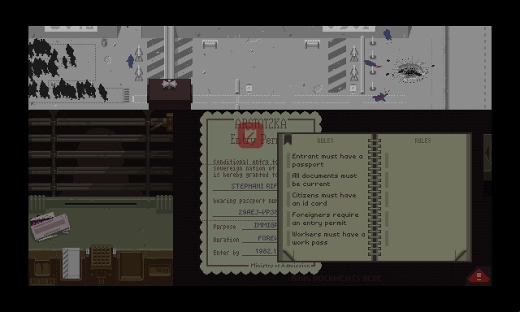 Коммунистический триллер: рецензия на "Papers, Please" — изображение 3