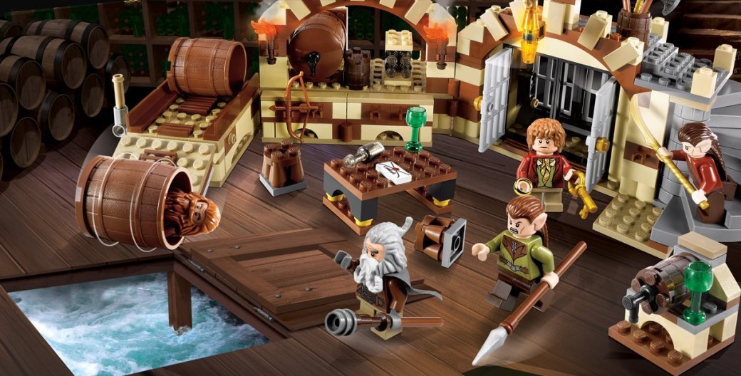 Набор конструктора Lego по мотивам «Хоббита»