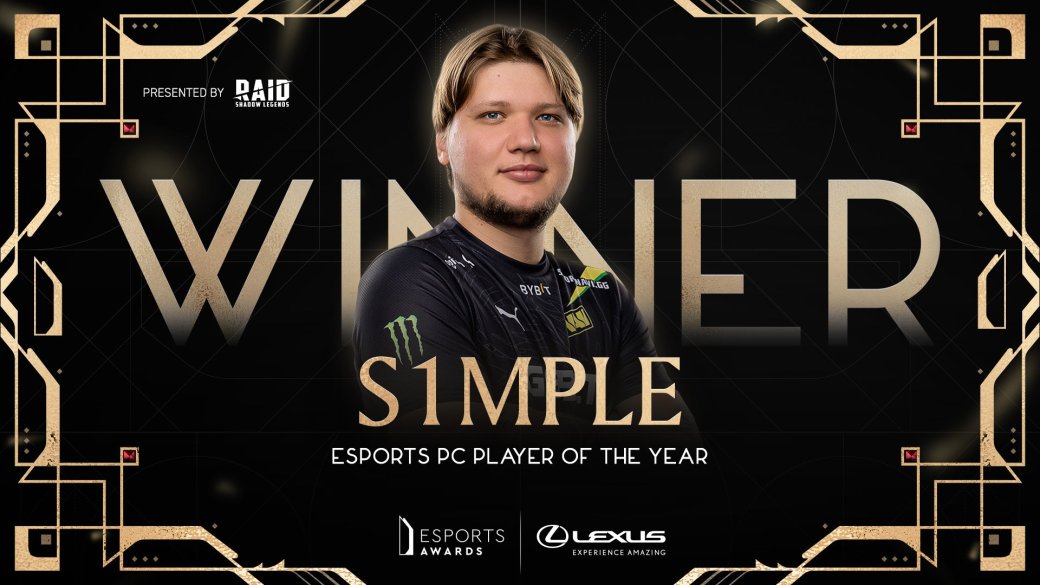 На церемонии Esports Awards 2022 победили m0NESY и s1mple — фото 2