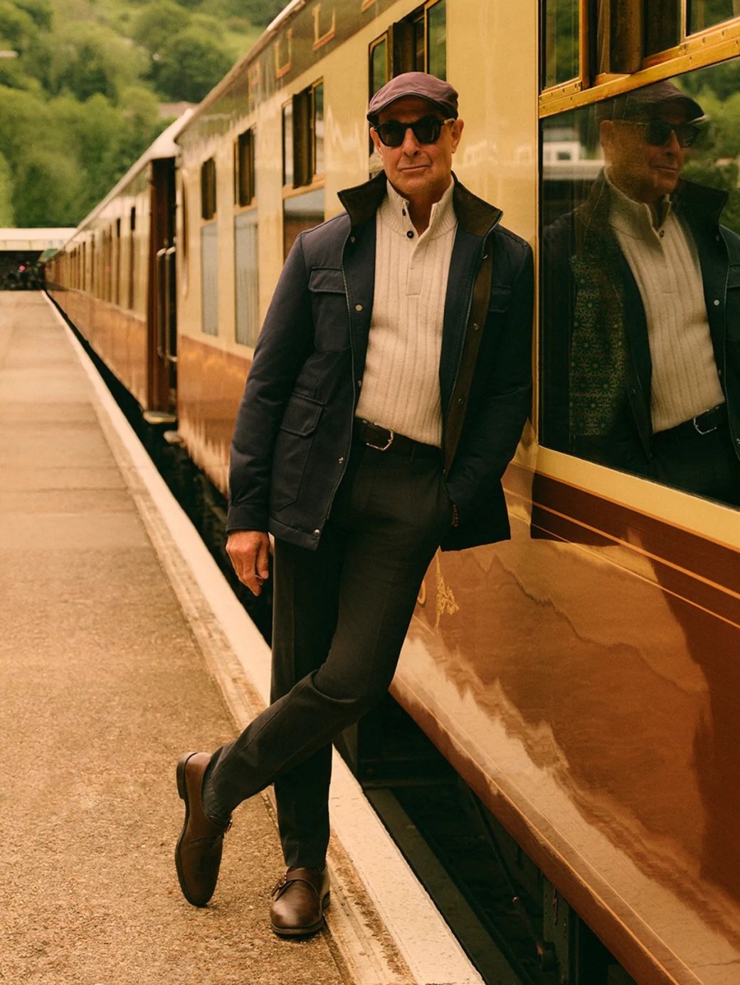 Галерея Стэнли Туччи создал капсульную коллекцию кашемира N.Peal «Искусство путешествий» - 14 фото