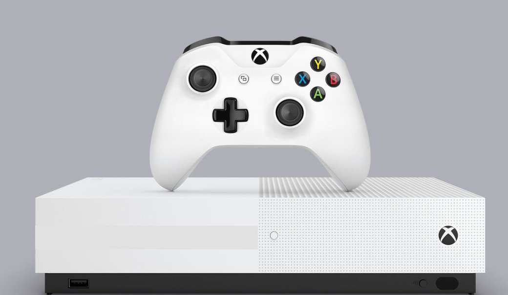 Microsoft сделала анонс Xbox One S All-Digital— у консоли нет дисковода [обновлено] — фото 1