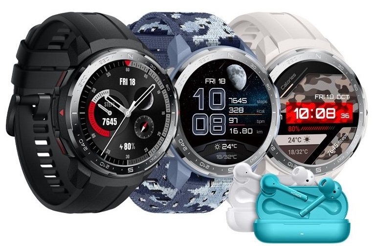 В России представили смарт-часы Honor Watch GS Pro и Watch ES — фото 1