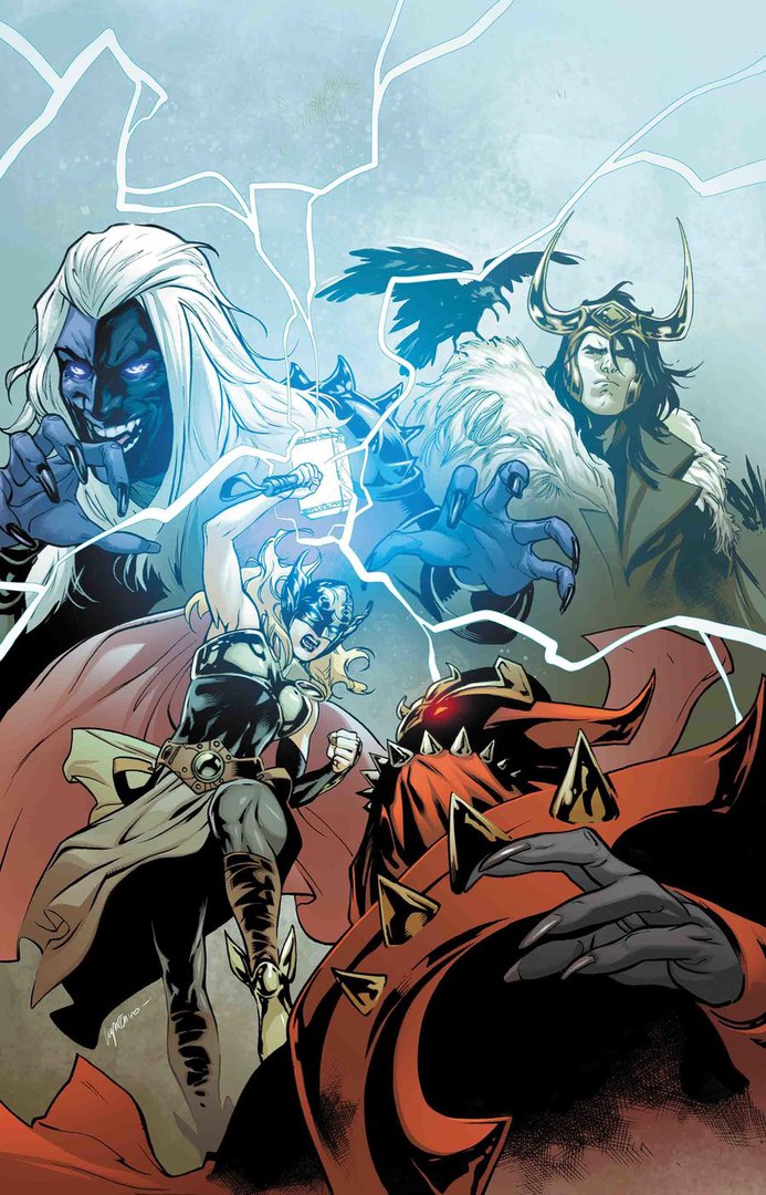 Marvel почтит смерть Тора серией вариативных обложек с богиней грома — фото 1
