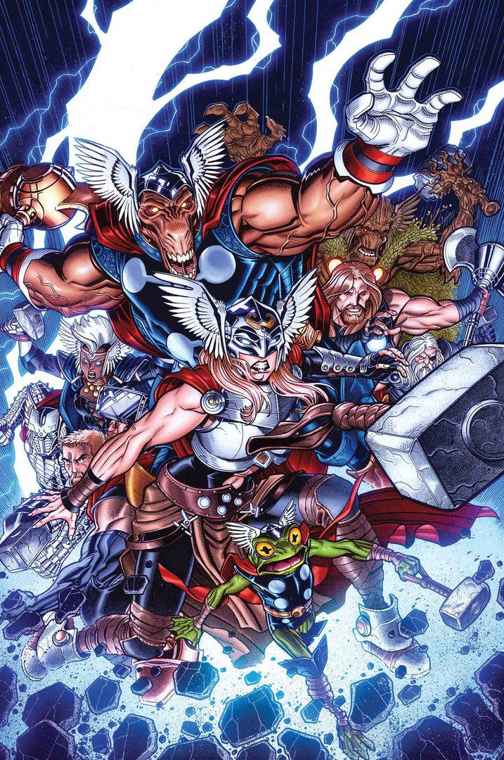 Marvel почтит смерть Тора серией вариативных обложек с богиней грома — фото 4