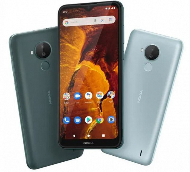 Представлен бюджетный смартфон Nokia C30: батарея 6000 мАч и облегченная Android 11 Go — фото 1