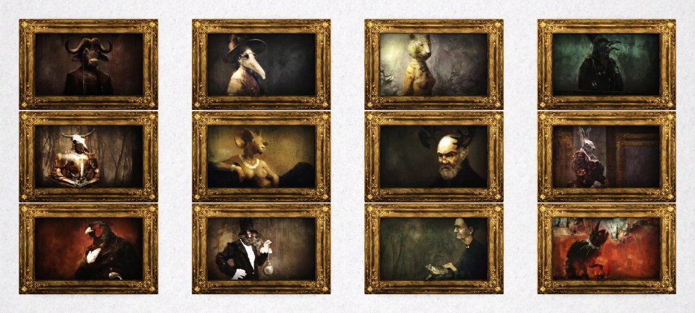 Картины в Thief Companion App.