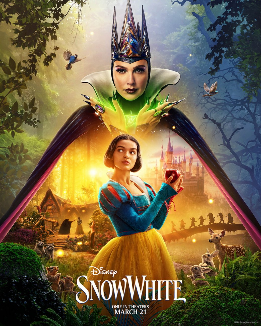 Disney официально представила утёкший трейлер «Белоснежки» с Рейчел Зеглер — фото 1
