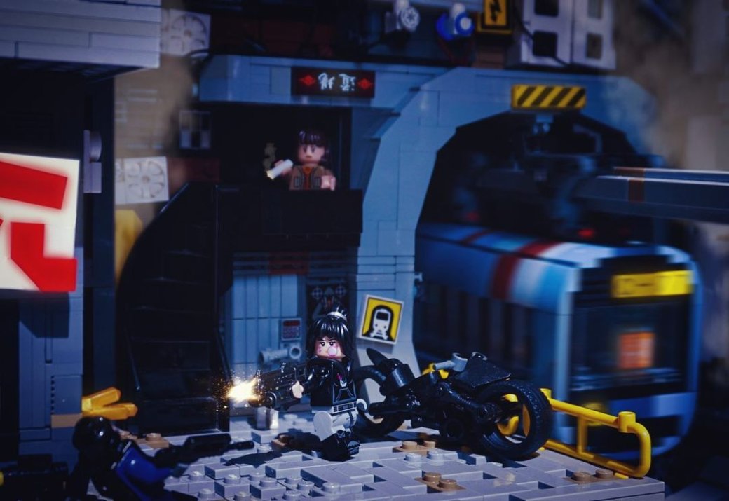 Галерея Фанат сделал город из Cyberpunk 2077 в LEGO. Выглядит лучше, чем на консолях - 2 фото