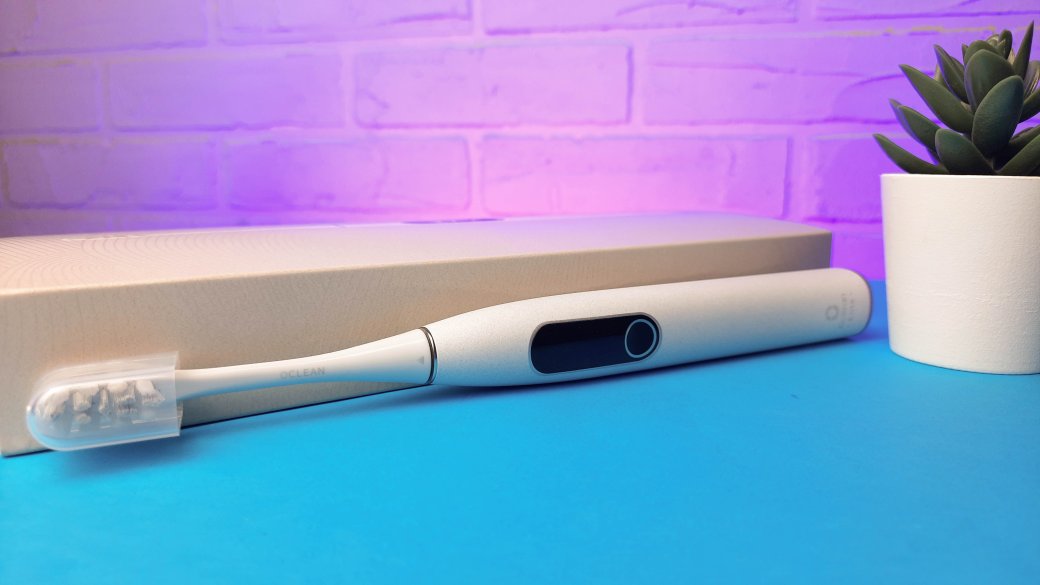 Обзор Oclean X Pro Elite: как работает электрическая щетка с сенсорным OLED-экраном — фото 9