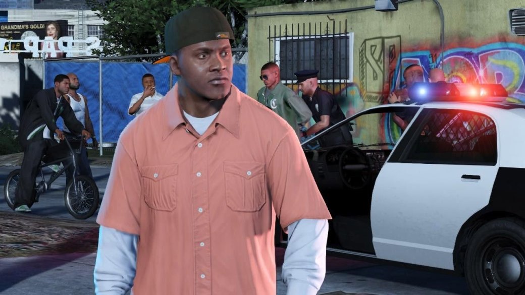 Гифка дня: сопротивление бесполезно в Grand Theft Auto 5 — фото 1