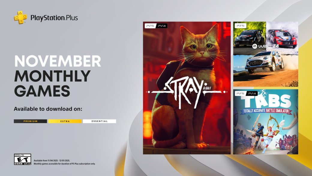 Stray действительно войдёт в ноябрьскую подборку игр PS Plus — фото 1