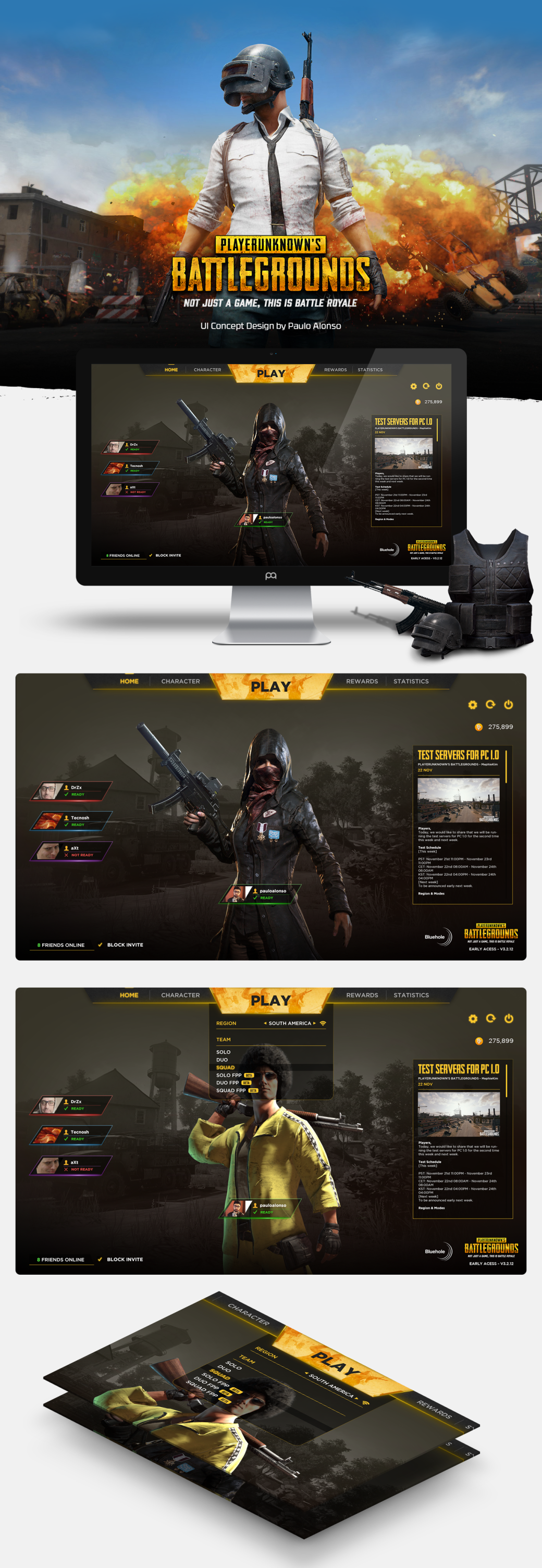 Сообщество в восторге от нового концепта интерфейса PUBG! — фото 1