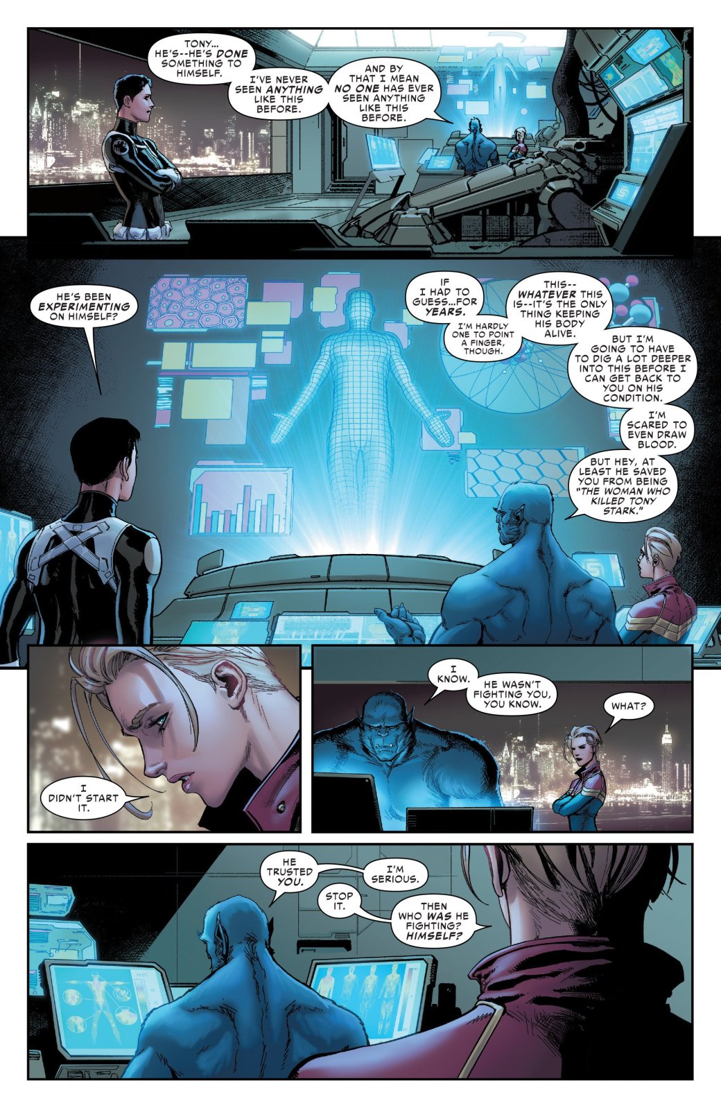 Финал Civil War II: чем закончилась дуэль Тони Старка и Кэрол Дэнверс — фото 8