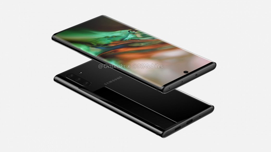 Галерея Samsung Galaxy Note 10 на качественных фото и видео: новый дизайн и «завернутый» дисплей - 2 фото
