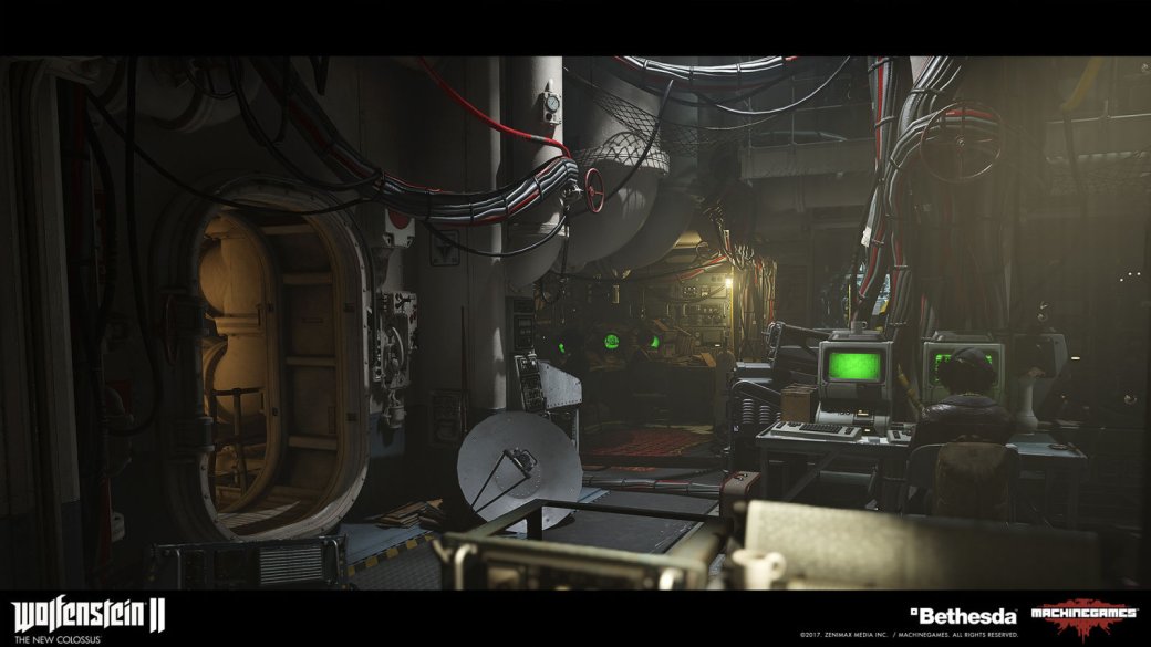 Взгляните на потрясающие концепт-арты ​Wolfenstein II: The New Colossus — фото 44
