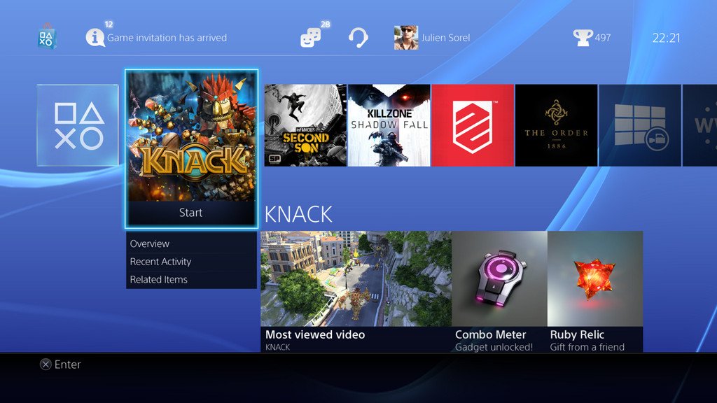 Галерея Новые скриншоты интерфейса PlayStation 4 - 8 фото