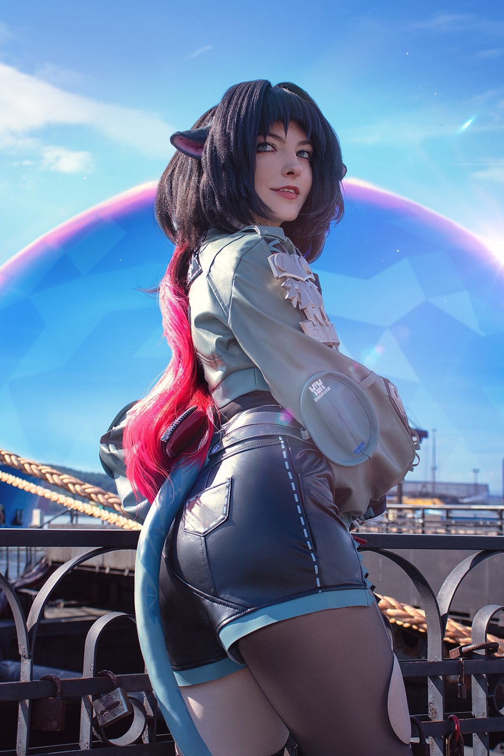 Галерея Модель примерила образ Джейн Доу из Zenless Zone Zero - 4 фото