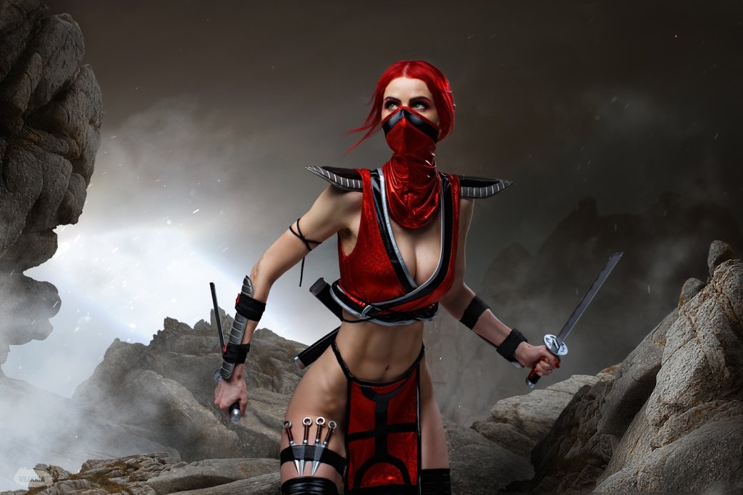 Косплееры изобразили бой между Скарлет и Саб-Зиро из Mortal Kombat — изображение 5