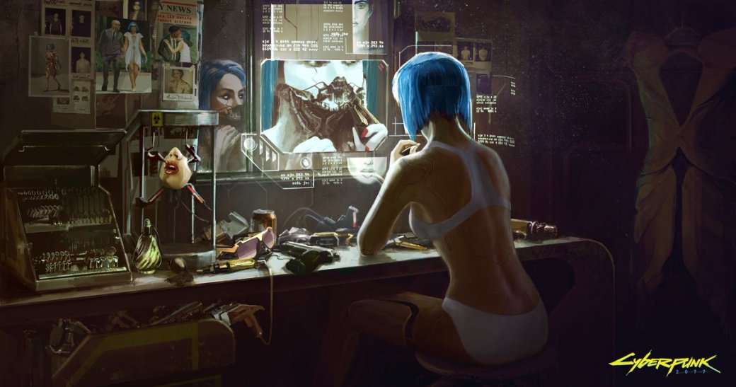 В Сети появились новые концепты Cyberpunk 2077. Фанаты тут же принялись их расшифровывать — фото 3