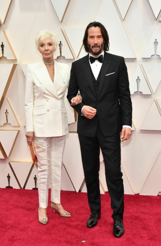 Галерея Киану Ривз с мамой и Марго Робби: фото с ковровой дорожки «Оскар-2020» - 18 фото
