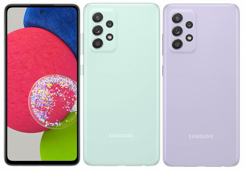 Представлен смартфон Samsung Galaxy A52s 5G с экраном 120 Гц и селфи-камерой 32 Мп — фото 1