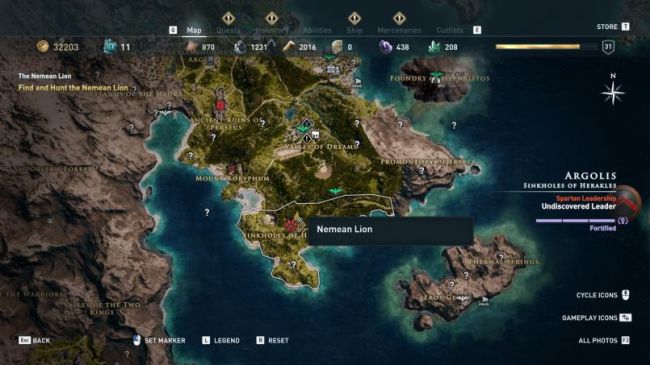 Гайд по Assassinʼs Creed: Odyssey. Где найти и как убить всех легендарных животных — фото 3