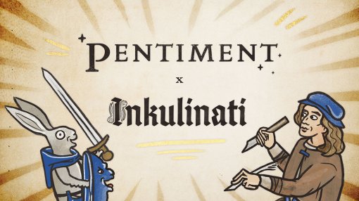 Главный герой Pentiment появился в стратегии Inkulinati