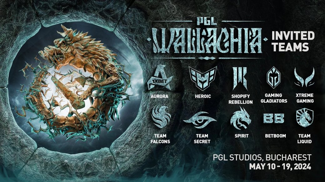 PGL объявил список приглашенных команд на PGL Wallachia 2024 по Dota 2 — фото 1
