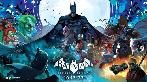 Трилогия Batman Arkham выйдет на Nintendo Switch 13 октября