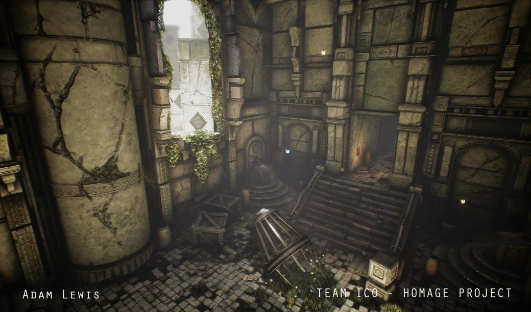 Галерея Как бы выглядели Skyrim, The Last Guardian и «Очень странные дела» на Unreal Engine 4? Потрясающе! - 5 фото